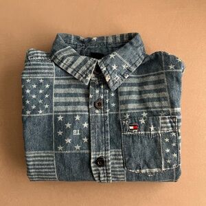 Tommy Hilfiger Blue Denim Shirt for toddler